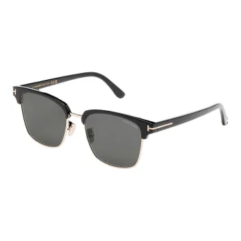 TOM FORD Irregular Shape Sunglasses Unisex Black