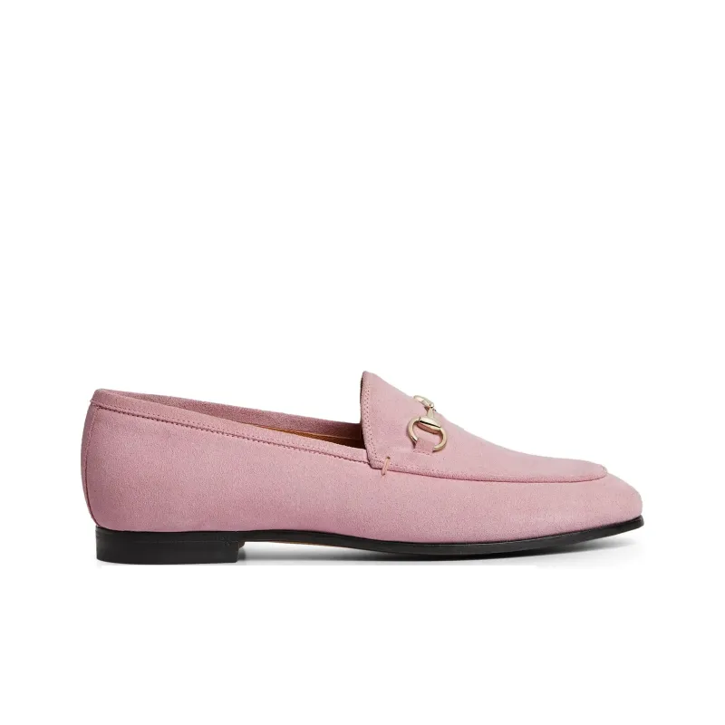 GUCCI Jordaan Loafers Women's Dark Pink-1