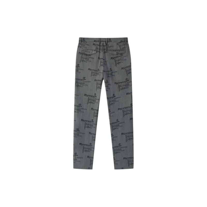 JOHN RICHMOND FW24 Suit Trouser Men's Black Gray-1