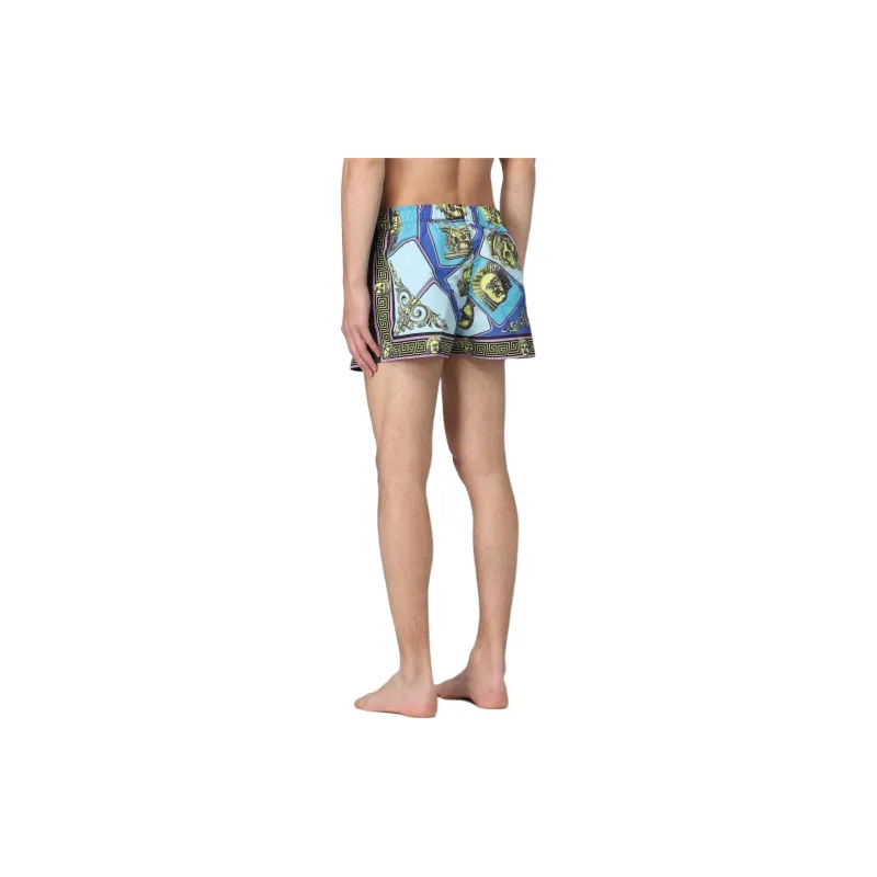 VERSACE Swimming Shorts Men's Blue-1