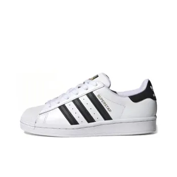 Adidas Superstar Cloud White Core Black Gold GS