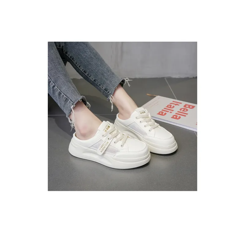 Mulinsen Odor Resistant Abrasion Resistant Slip Resistant Closed Toe Slippers Women's-12