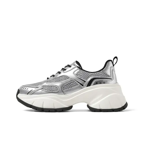 SKAP Galaxy Sparkling Low Top Chunky Sneakers Women's