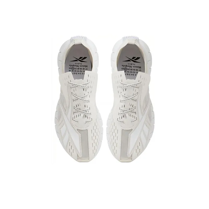 Reebok X Maison Margiela Zig 3D Storm Casual Shoes Women's Low Top White-3