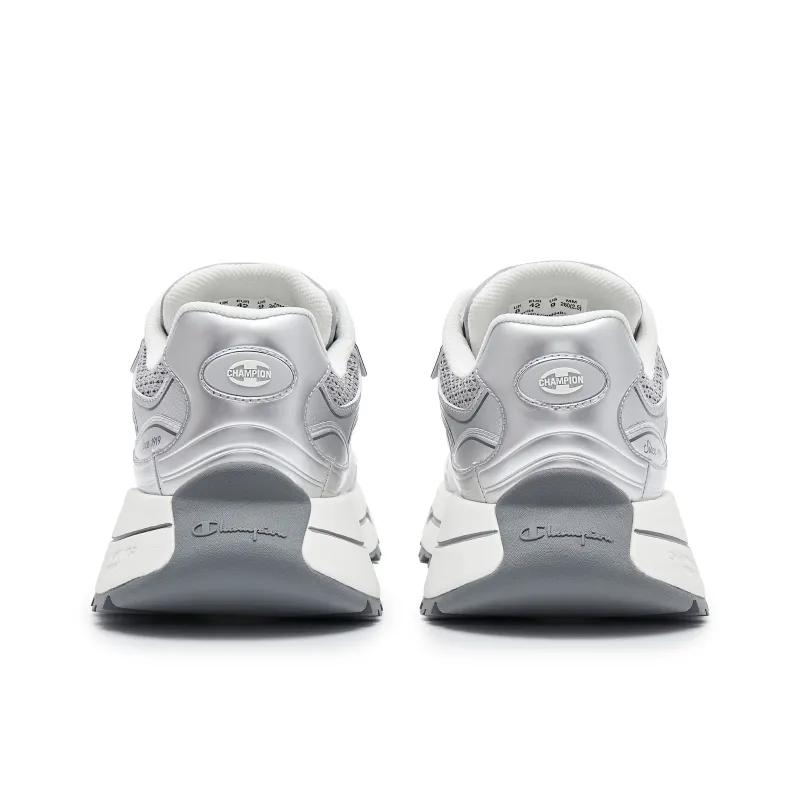 Champion Slip-Resistant Low-Top Running Shoes Men's Silver-3