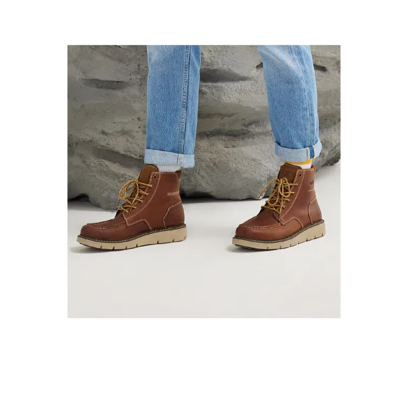 CAT Covert Collection Ankle Length Martin Boot Brown-6