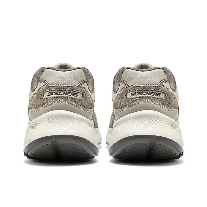 Skechers Wear Resistant Slip Resistant Low Top Running Shoes Men's Tan-4