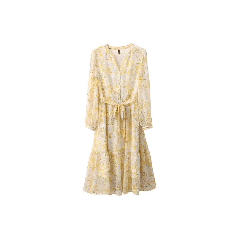 VIMLY Long Sleeved Dress Women's-5