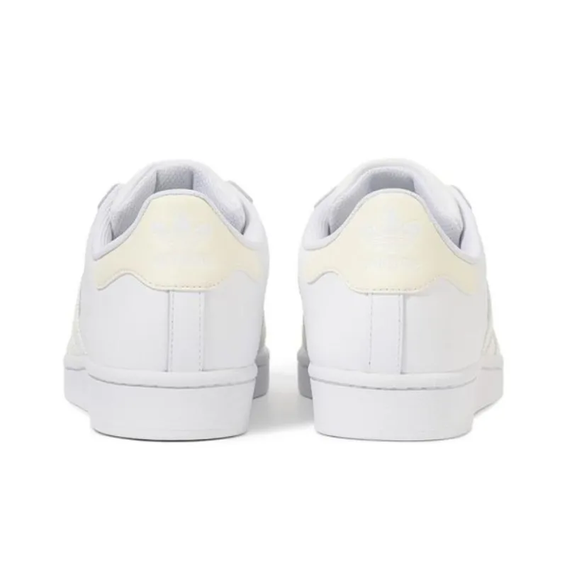 Adidas Originals SUPERSTAR Anti Slip Wear Resistant Low Top Skateboard Shoes Unisex White-3
