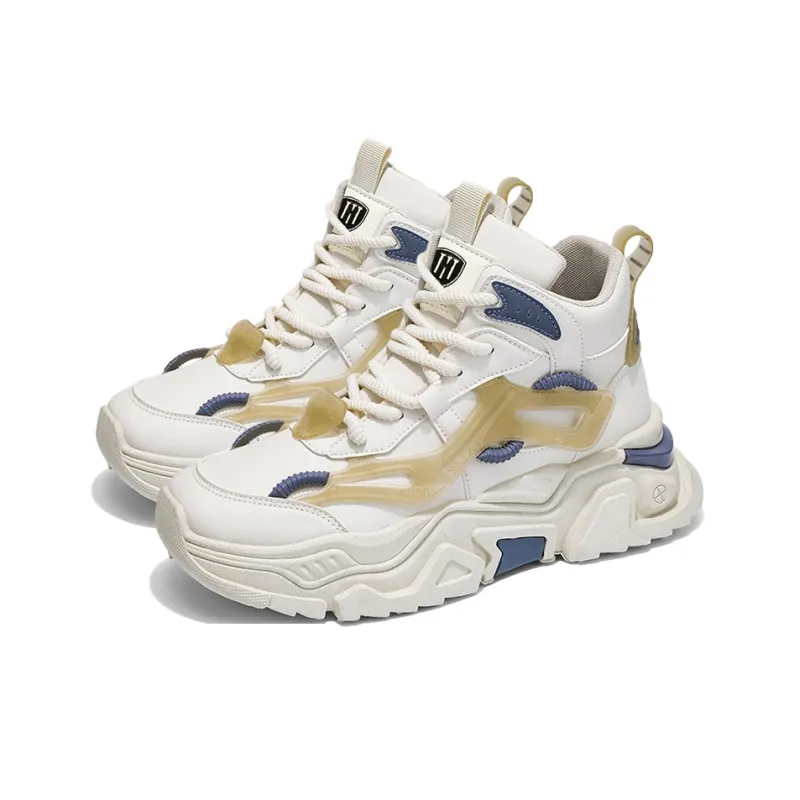 HACKBUTEER Limited Box High Top Chunky Sneakers Men's-17