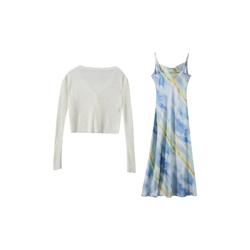 ETSE Two Piece Skirt Sets Women's-1