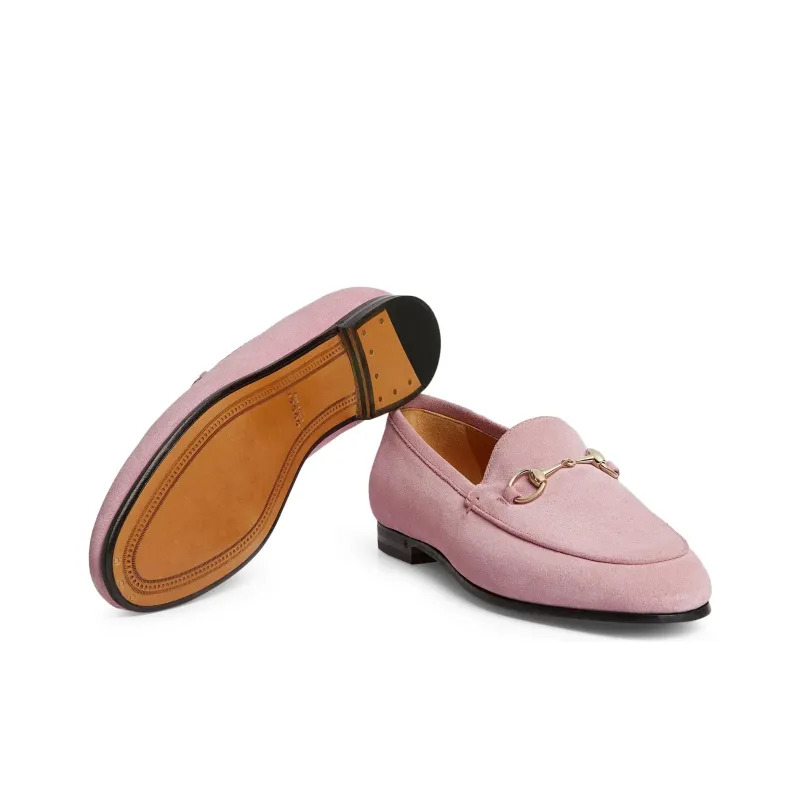 GUCCI Jordaan Loafers Women's Dark Pink-5