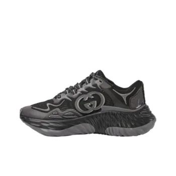 GUCCI Ripple Low Top Casual Shoes Women's Black