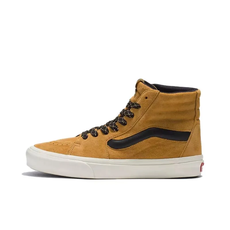 Vans SK8 Hi Xl 'Honey Gold Black' Women's-4