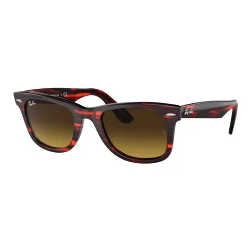 RayBan Acetate Rectangular Sunglasses Unisex Multicolor