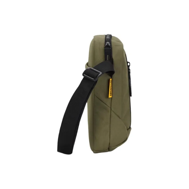 CAT Polyester Shoulder Bag, Crossbody Bag Trumpets Men's Black/Asphalt/Desert Gray/Blue/Olive Green-22