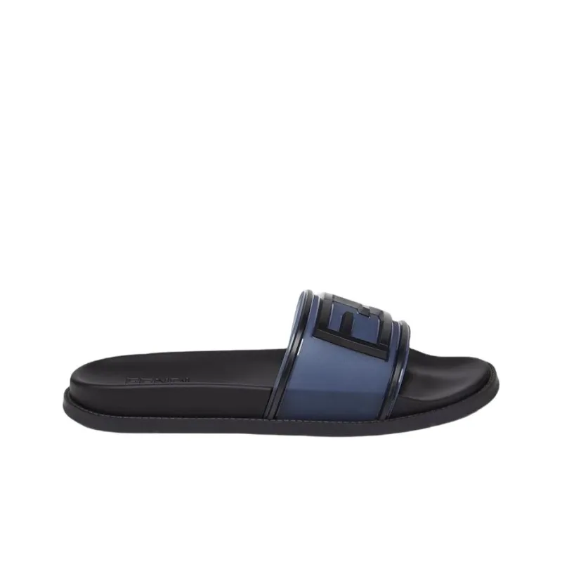 FENDI Slides 'Transparent Medieval Blue'-1