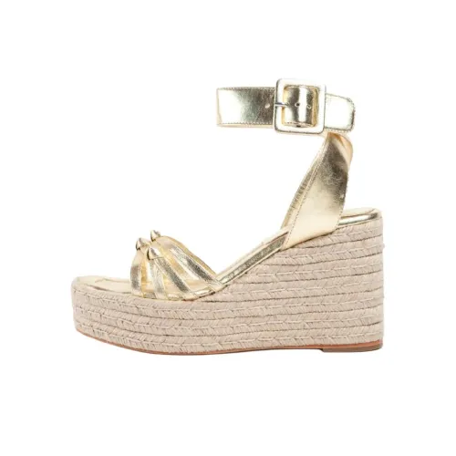 Paloma Barceló Nimi Strap Sandals 7.5cm Women's Gold