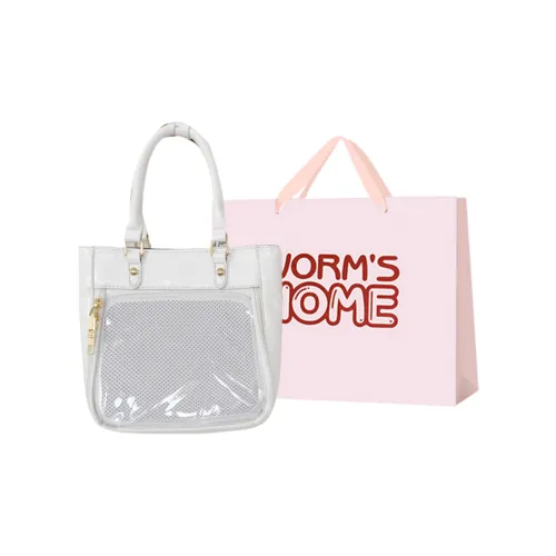Worm's Home Artificial Leather Handbag Regular Women's Multicolor