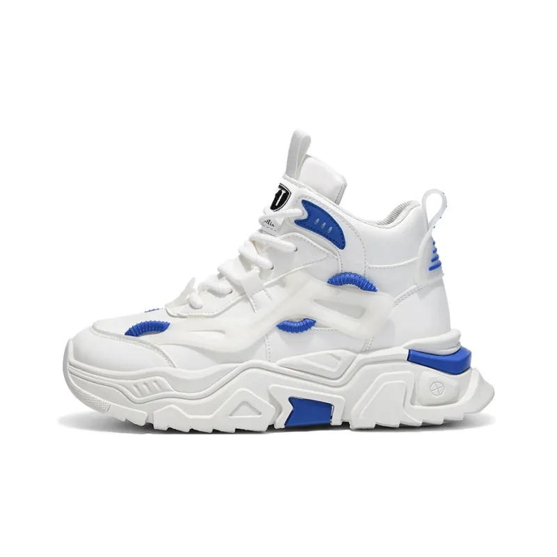 HACKBUTEER Limited Box High Top Chunky Sneakers Men's-8