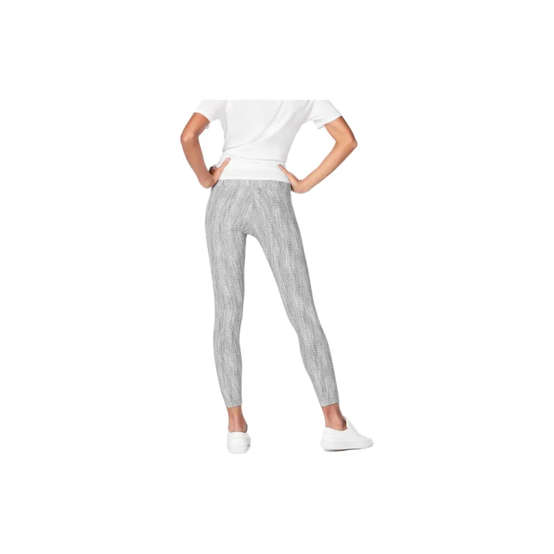 Lululemon Wunder Under Athletic Trousers Women's Silver White Jacquard-1