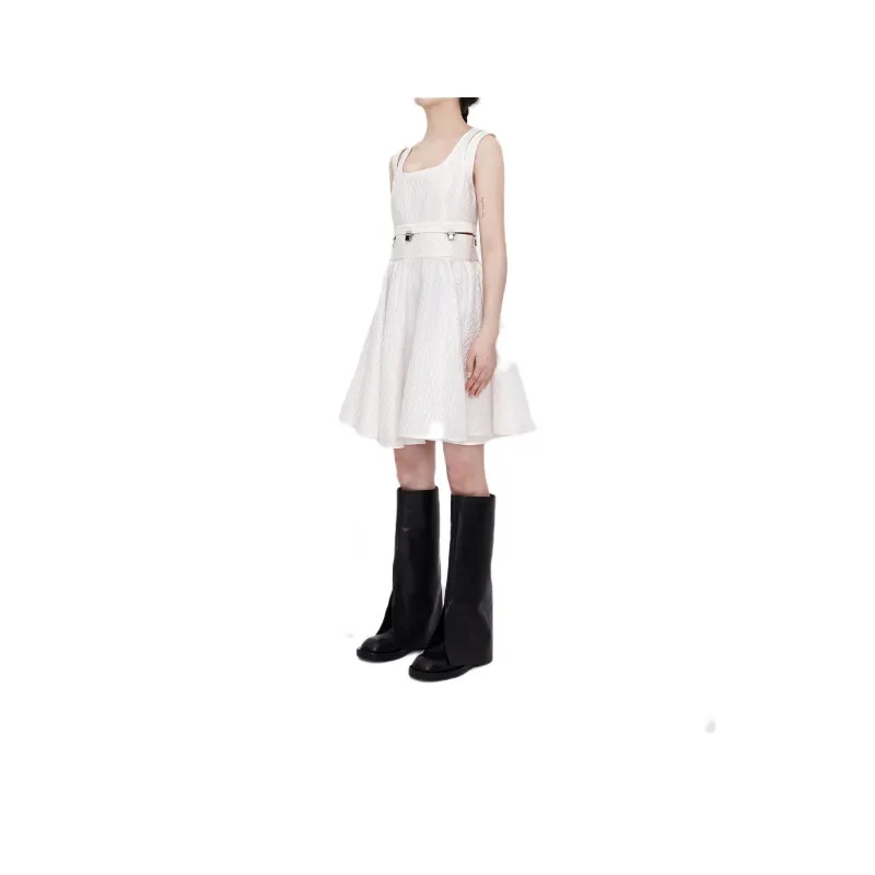 CALVINLUO Knee high Boots Women's Black-4