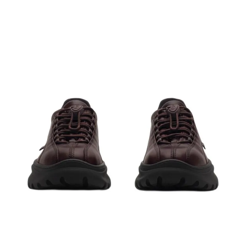 Burberry Scoot Low Top Casual Shoes Men's Red-2