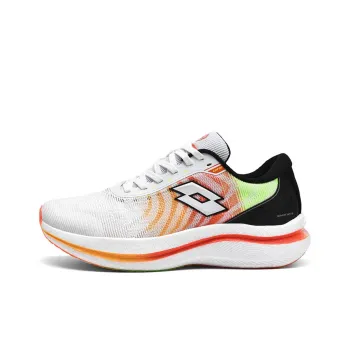 LOTTO Low Top Running Shoes Men White/Orange