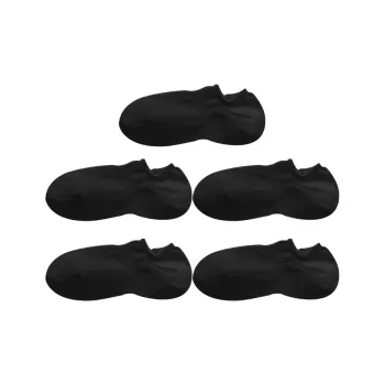 BEAR UNION No-Show Socks Unisex 5 Pack
