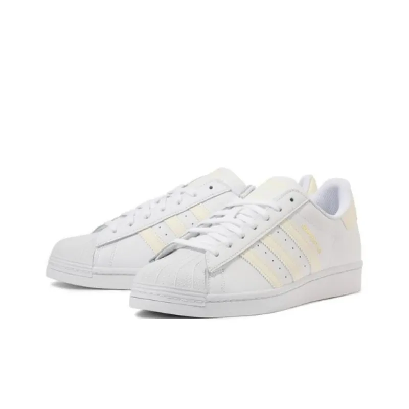 Adidas Originals SUPERSTAR Anti Slip Wear Resistant Low Top Skateboard Shoes Unisex White-1
