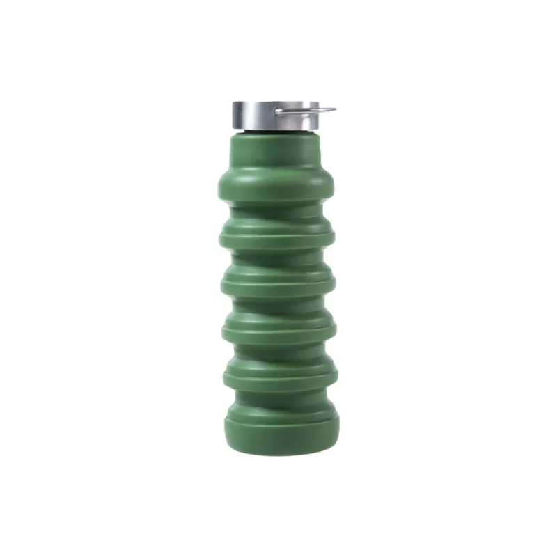 TANLU Outdoor Water Equipment Water Container 550ml Camping And Barbecue Silicone-6