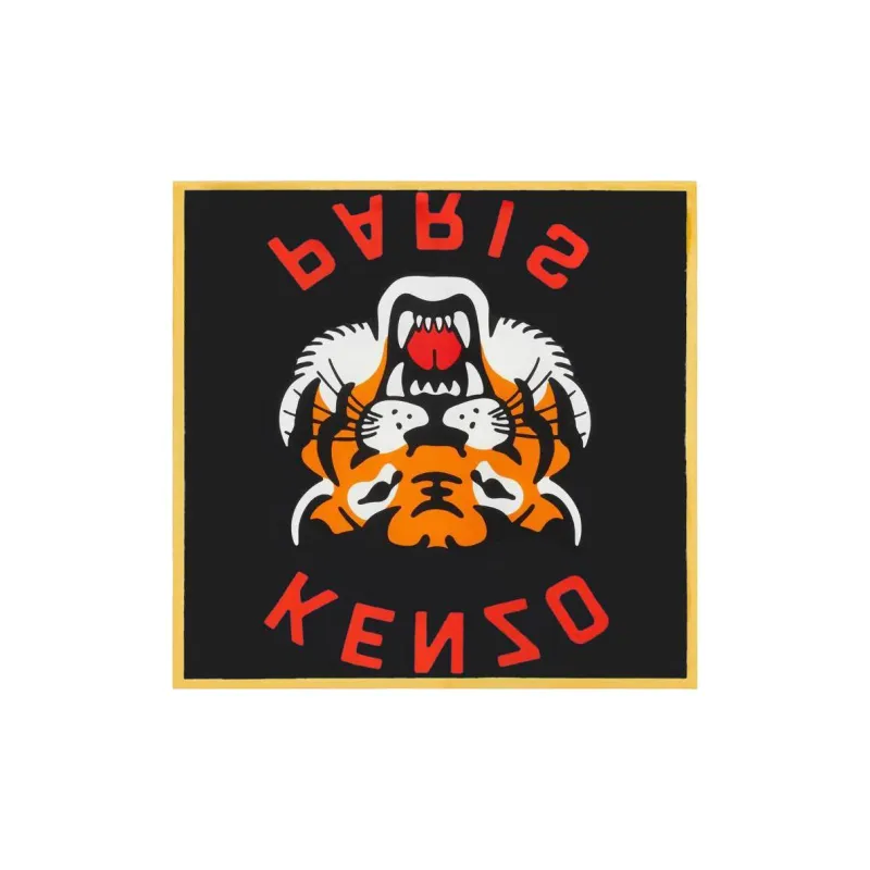 KENZO Lucky Tiger Scarf-2