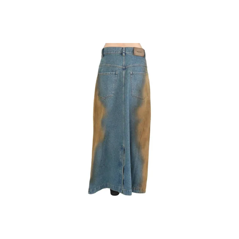 UMA WANG Distressed effect Full Skirt-1