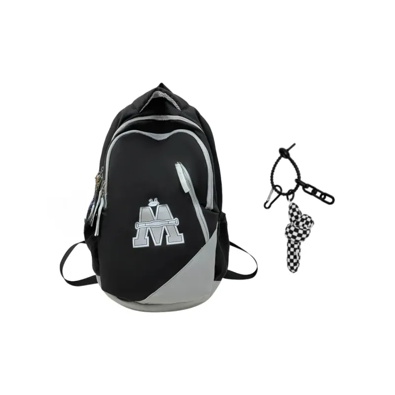 GEERDUN Nylon Backpack Students Backpack Unisex Multicolor-22
