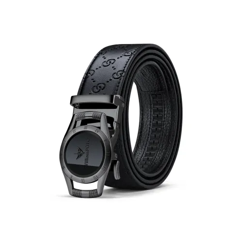 WilliamPOLO Leather Belts Men