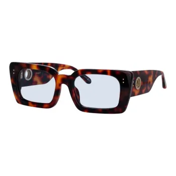 Linda Farrow Nieve Rectangular Frame Sunglasses