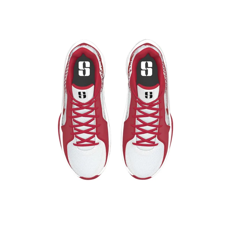 Nike Sabrina 2 Slip Resistant, Abrasion Resistant Cushioning Low Top Basketball Shoes Women's White Red-3