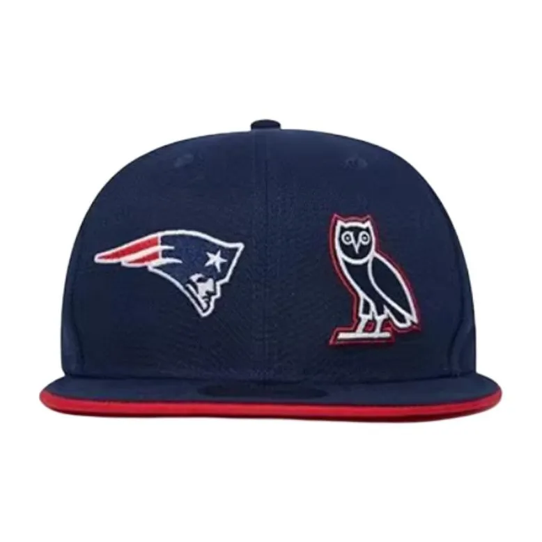 New Era Polyester Baseball Caps Unisex Navy Blue-1