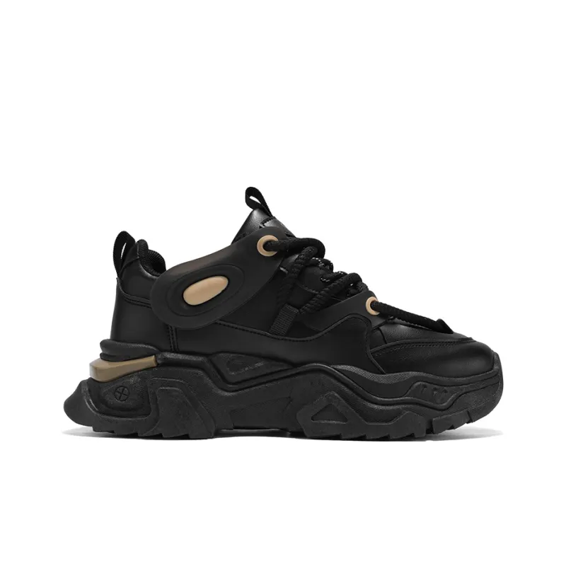 PNKE Anti-Slip And Wear-Resistant Height Increasing Low-Top Chunky Sneakers Men's-1