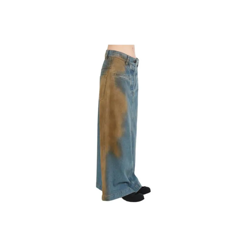 UMA WANG Distressed effect Full Skirt-2