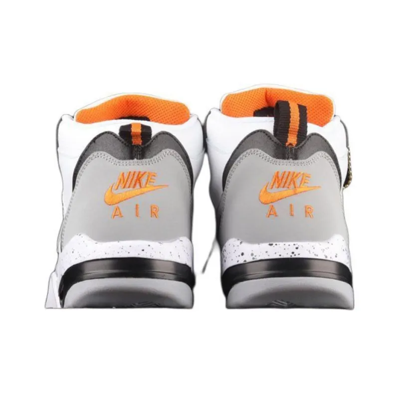 Nike Flight 13 Slip Resistant Cushioning High Top Skateboard Shoes Men's White-3