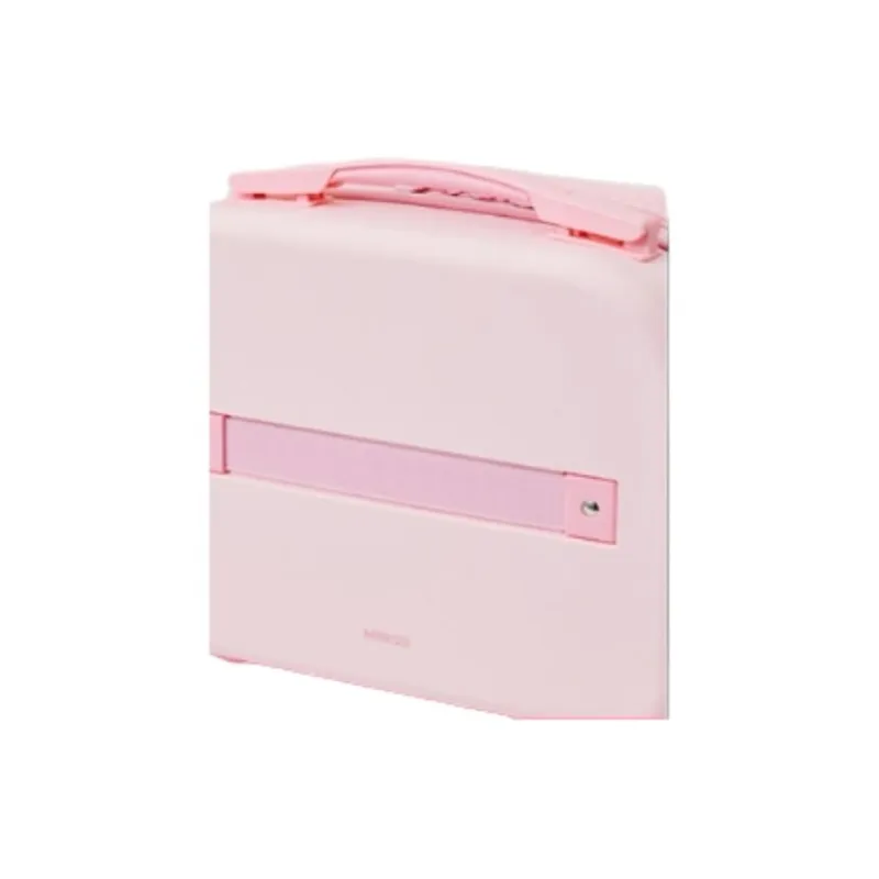 MINISO Polyester Valise Medium Size Unisex Pink/Blue/Yellow-1