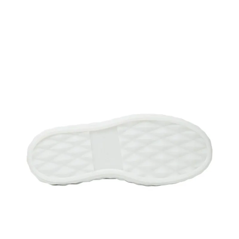 Jimmy Choo Diamond Maxi/F Low Top Stylish Skateboarding Shoes Women's White-4