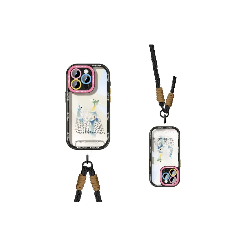 Sen Dog Acrylic Material Transparent Backpack Style Phone Cases Applicable To IPhone15Promax/Pro/Plus/14/13/12-2