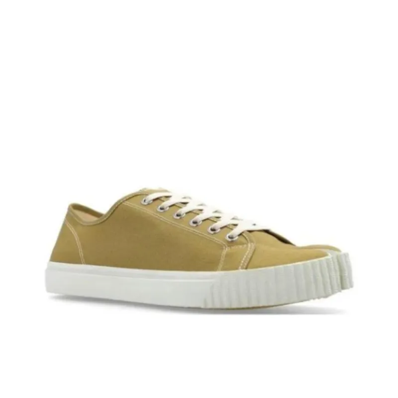 Maison Margiela Tabi Low Top Skateboard Shoes Women's Yellow Green-2