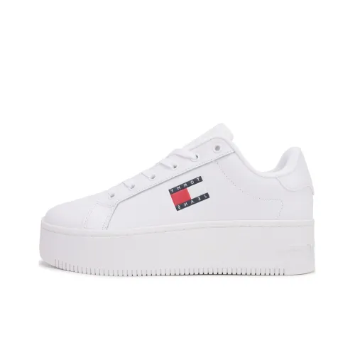 Tommy Hilfiger Skateboard Shoes Women's Low-Top White