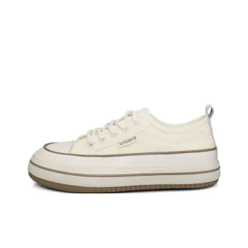 B10CROWN Non slip Lightweight Low Top Canvas Shoes Women's Beige