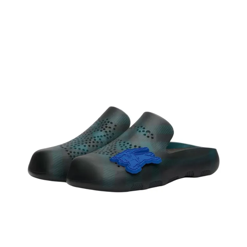 Burberry Wrap toe Slippers Men's Blue-2