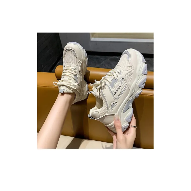 Luji Abrasion Resistant Low Top Chunky Sneakers Women's-9