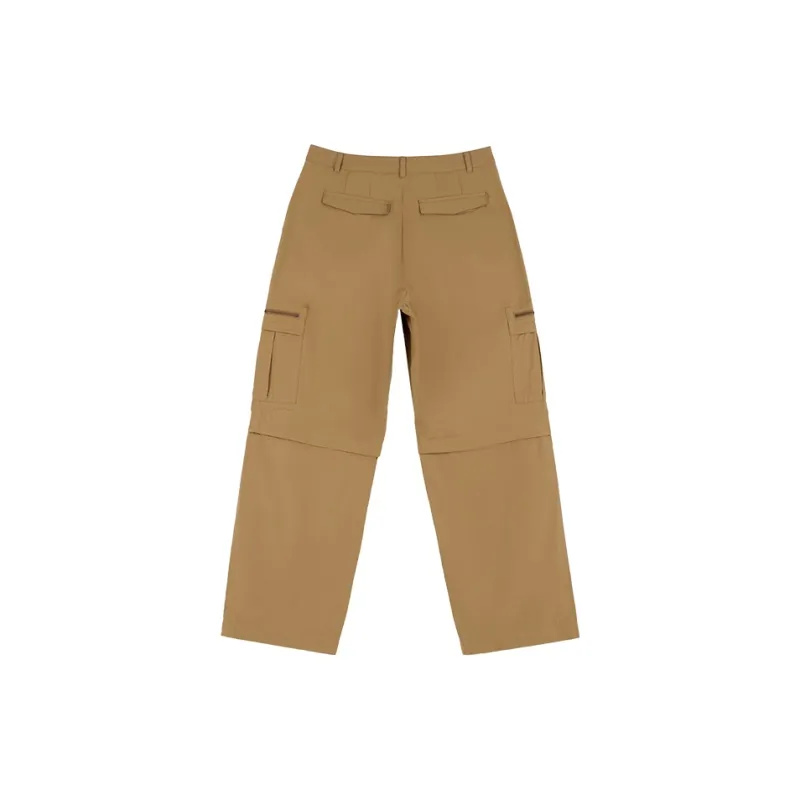 COVERNAT Cargo Pants Women's Camel-1